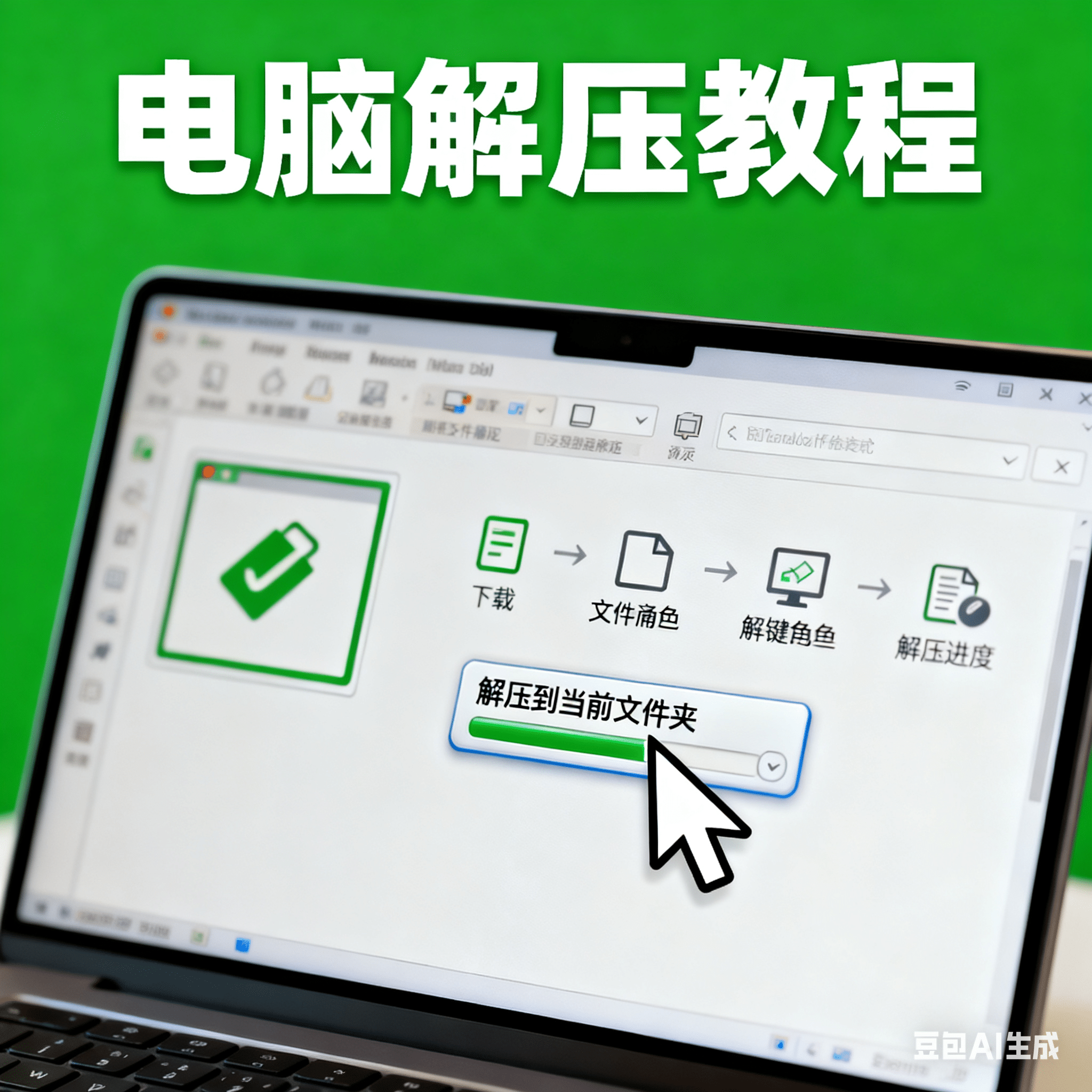 电脑解压教程-小蛇ACG