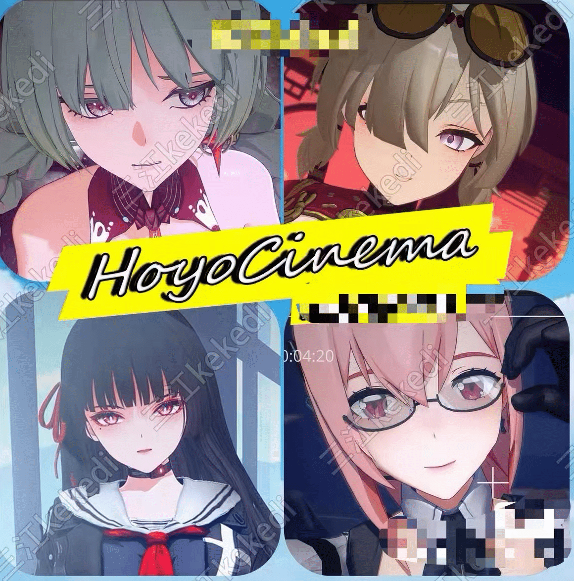 HoyoCinema 2025年11月8日 最新动漫建模素材作品合集-小蛇ACG