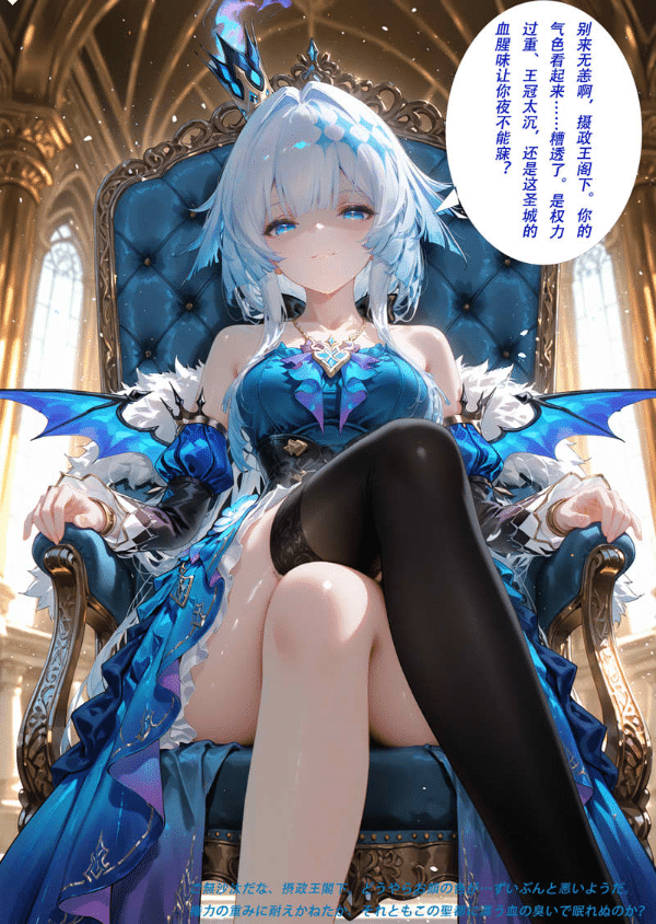 图片[2]-[2D漫画] bz2653 [2D全彩]王座倾覆：君王的囚笼[AI绘画/525M]-小蛇ACG